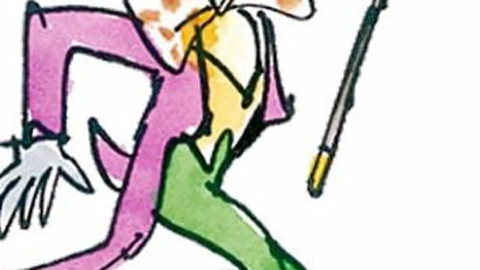 El dibujo de «Charlie y la fábrica de Chocolate», a la izquierda, una de las más entrañables novelas infantiles de Roald Dahl.