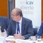 Mariano Durán, presidente del Colegio de Abogados de Valencia en una intervención