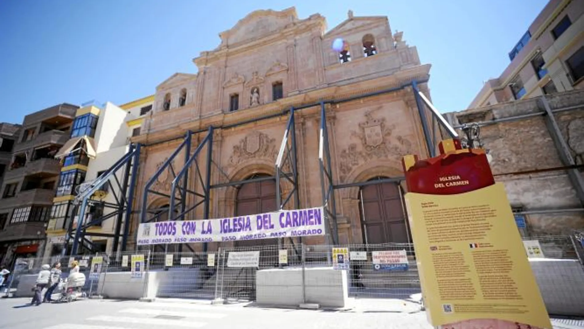 La Fundación Reina Sofía ayudará en la restauración del patrimonio de Lorca