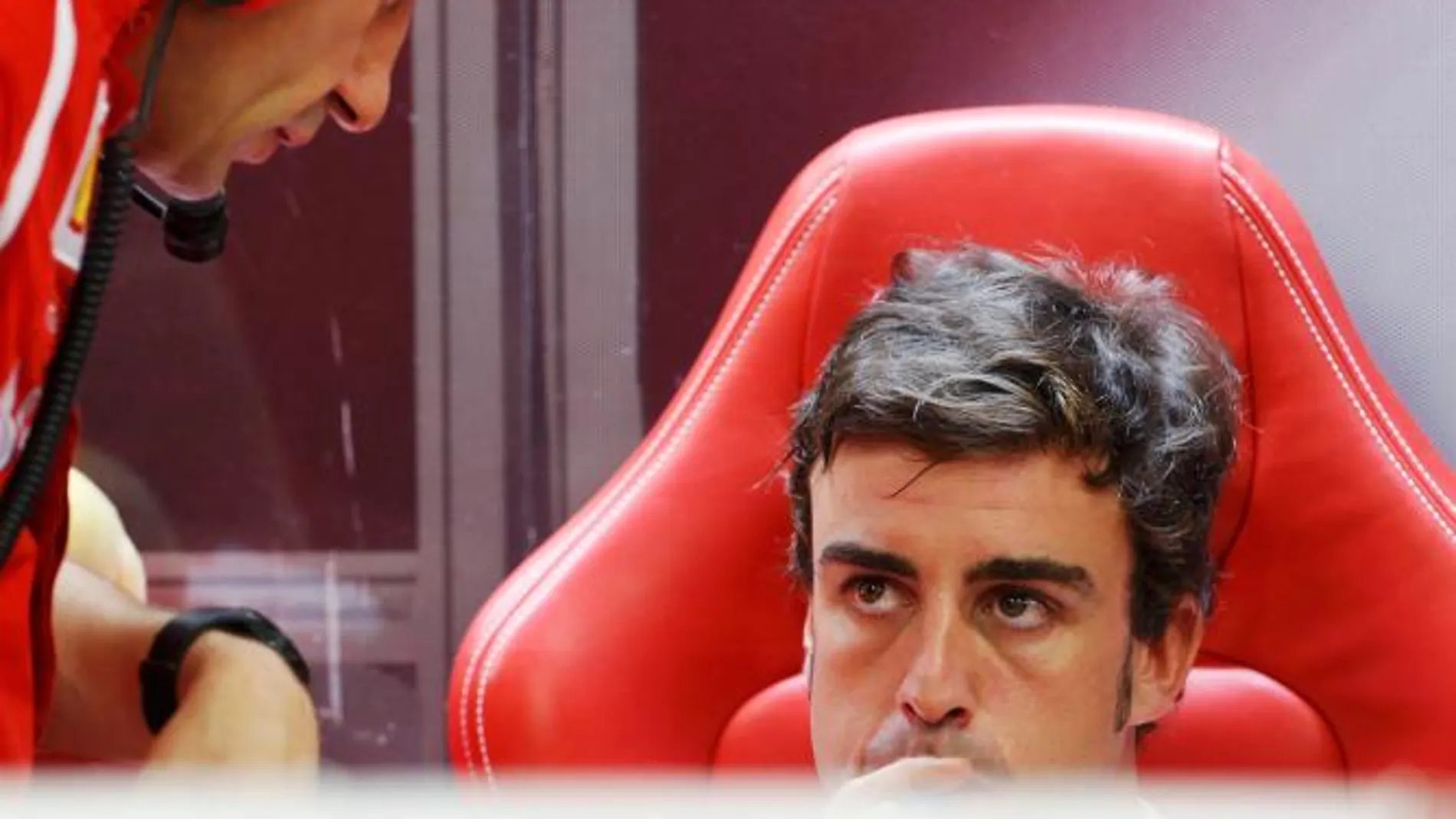 Alonso, tras la primera sesión de entrenamientos libres