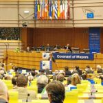 El Parlamento Europeo acogió ayer la ceremonia anual de la firma del Pacto de Alcaldes
