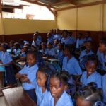 Una de las once escuelas de Jacmel apoyadas por Manos Unidas y Cáritas Jacmel
