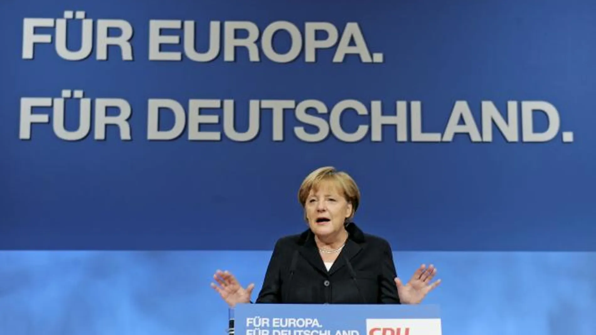 Merkel subraya que Europa se enfrenta a su crisis más difícil desde la posguerra