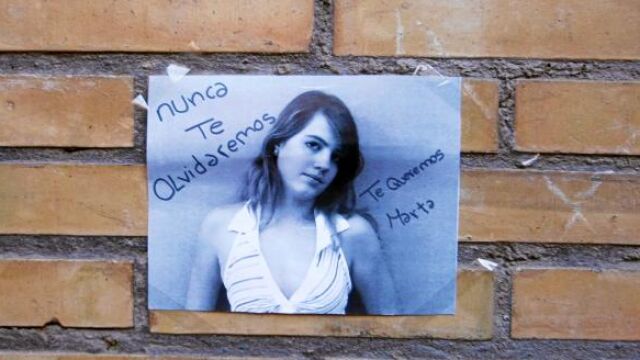 Marta desapareció en enero de 2009