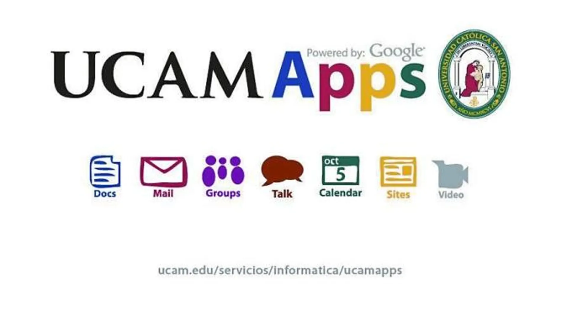 Imagen del logo que tendrá la aplicación de la Universidad Católica San Antonio de la Región de Murcia