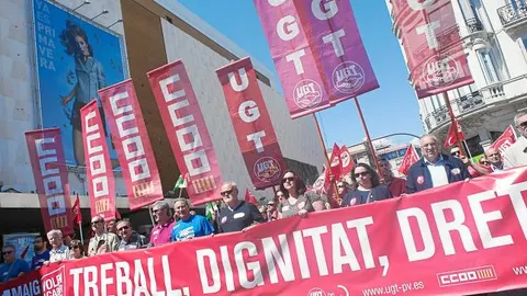 Los sindicatos amenazan con aumentar la conflictividad social