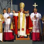 Benedicto XVI, durante su visita a Alemania