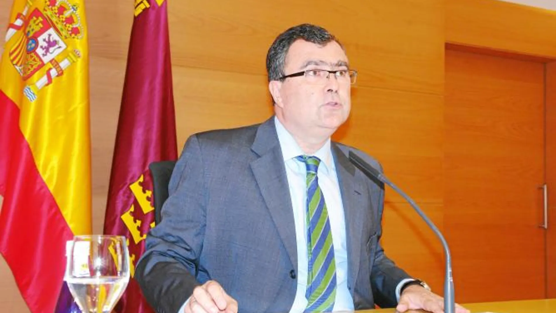 El portavoz del Gobierno regional, José Ballesta, en una imagen de archivo reciente