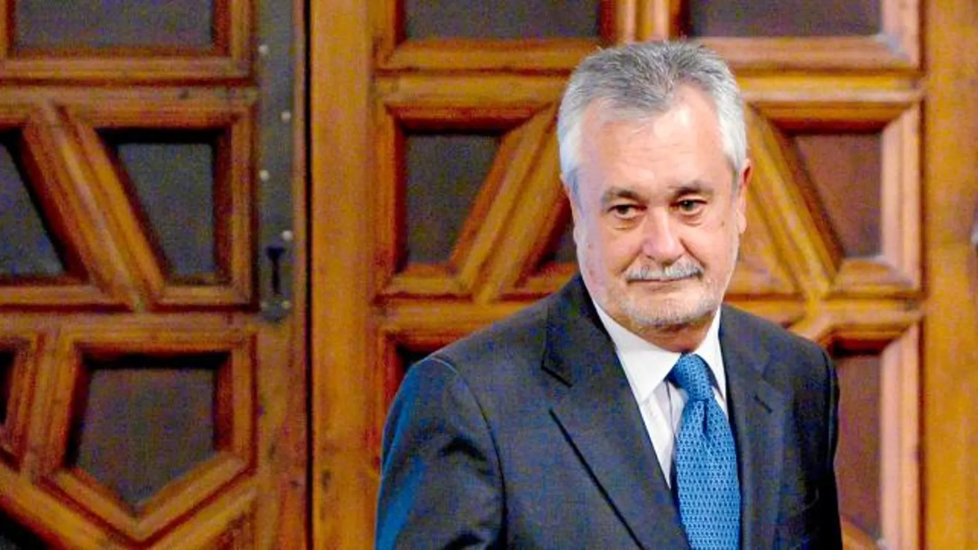 El expresidente de la Junta de Andalucía José Antonio Griñán, durante el juicio en la Audiencia de Sevilla