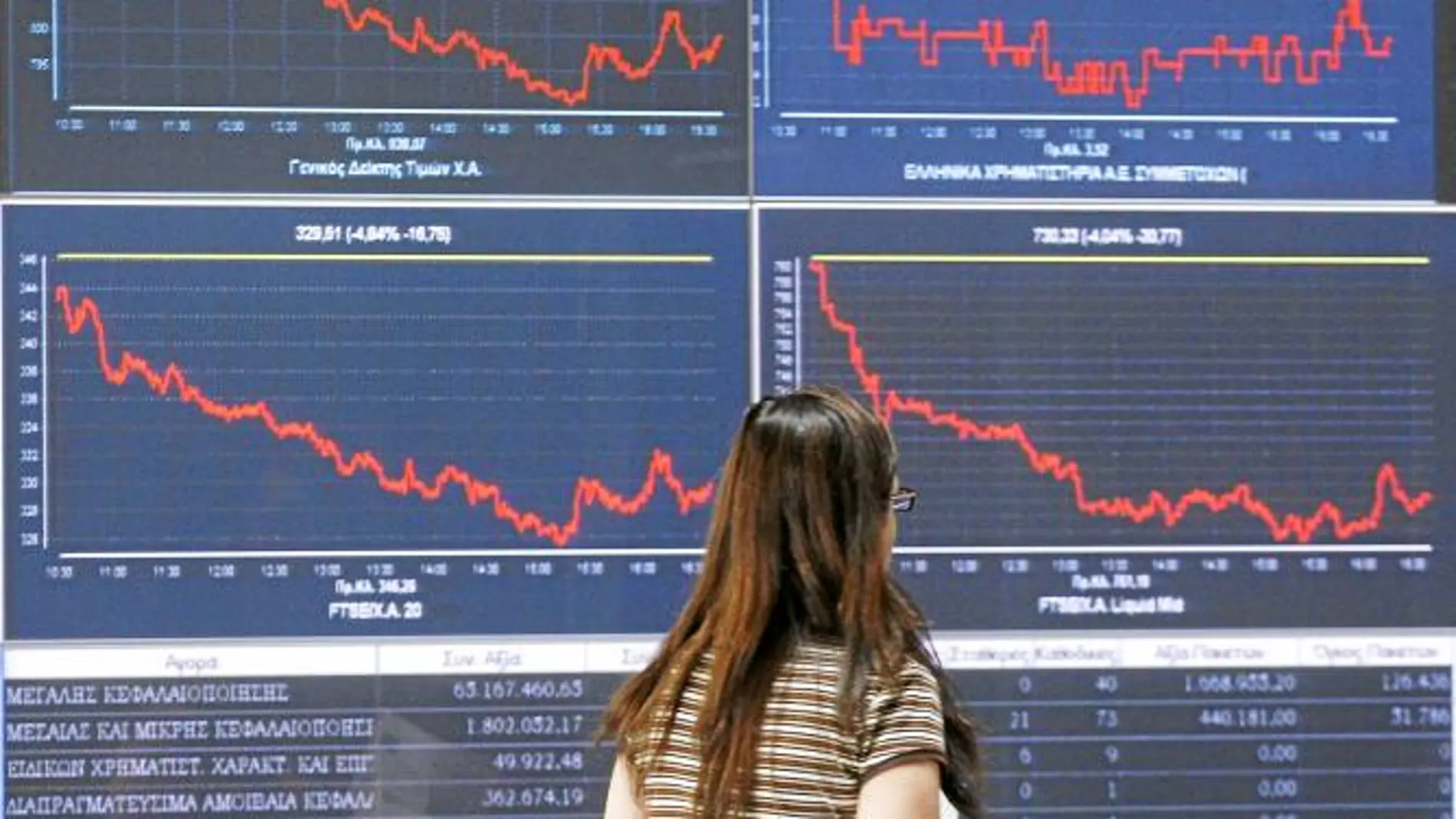 Grecia baraja no pagar la mitad de su deuda