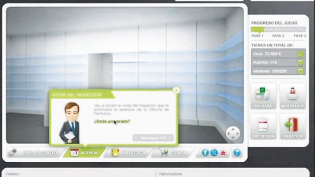Simulador virtual que recrea una bótica