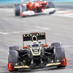 EL Lotus de RAIKKöNEN ganó la partida a Ferrari a pesar de los esfuerzos de Alonso
