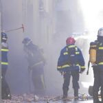 Cuatro dotaciones de Bomberos municipales fueron necesarias para extinguir las llamas