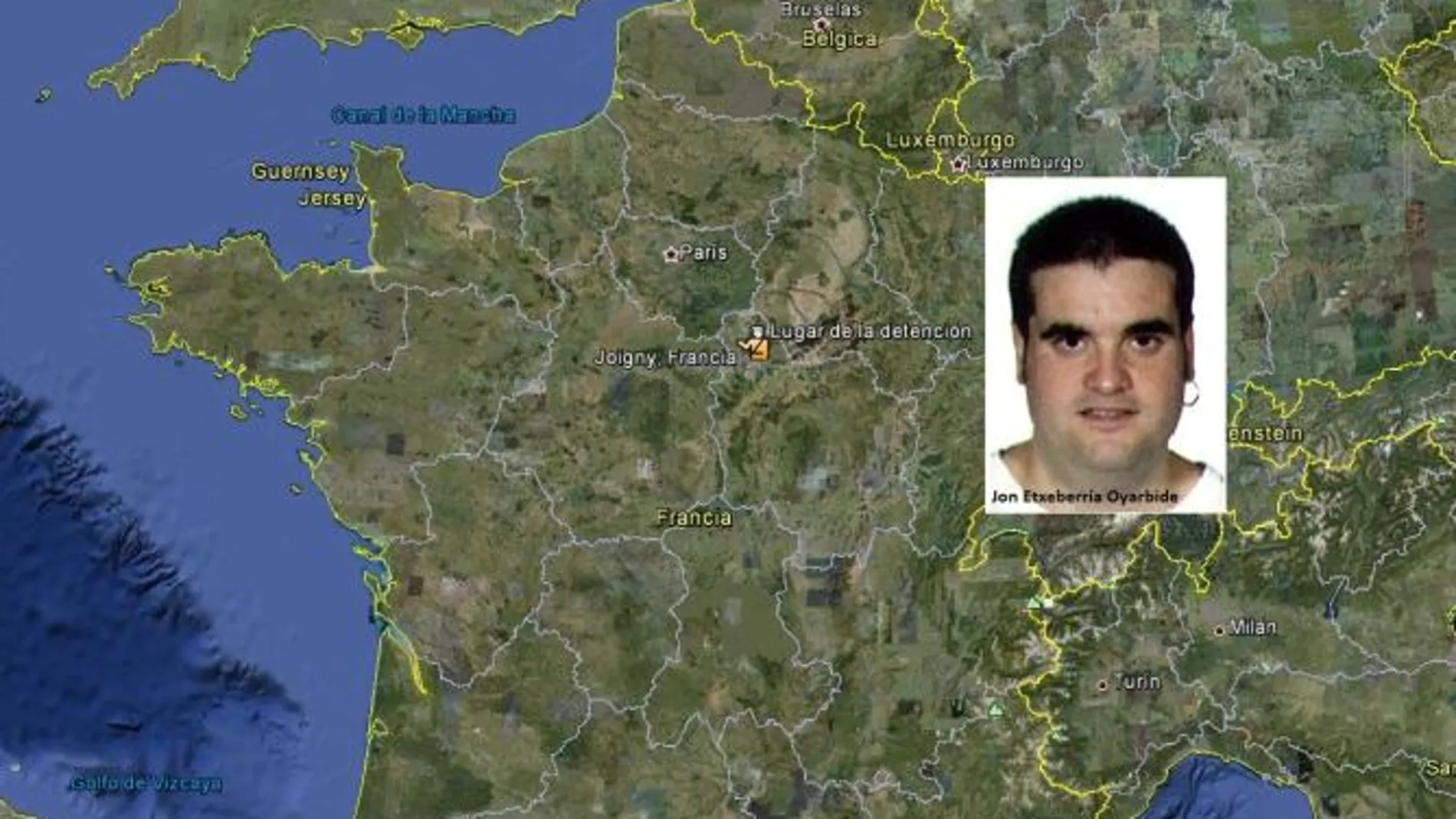 Uno de los etarras detenidos en Francia entre los más buscados