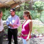Juan Espadas y Encarnación Martínez, del PSOE, visitaron la Fundación Naturalia XXI