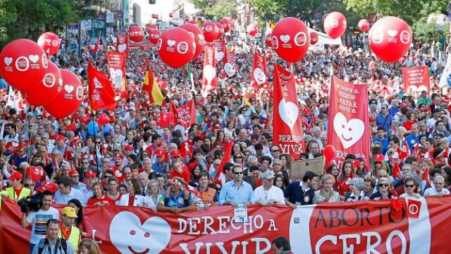 La marcha del «aborto cero» toma la calle