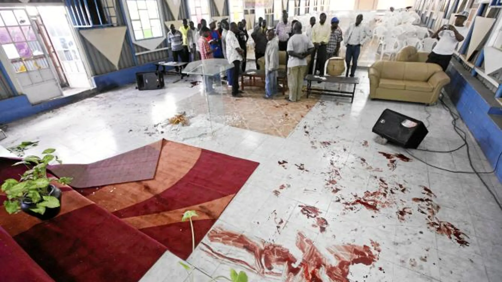 Explosión en una iglesia keniana