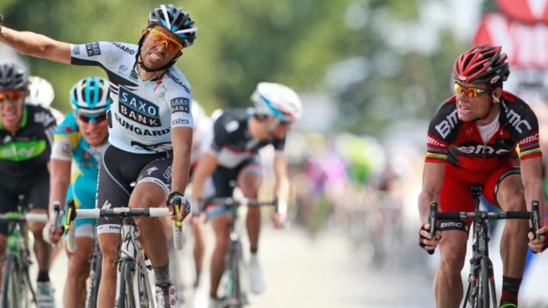 Contador: «El recorrido favorece a Evans»