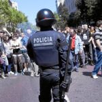 Marcha blindada contra las tasas universitarias