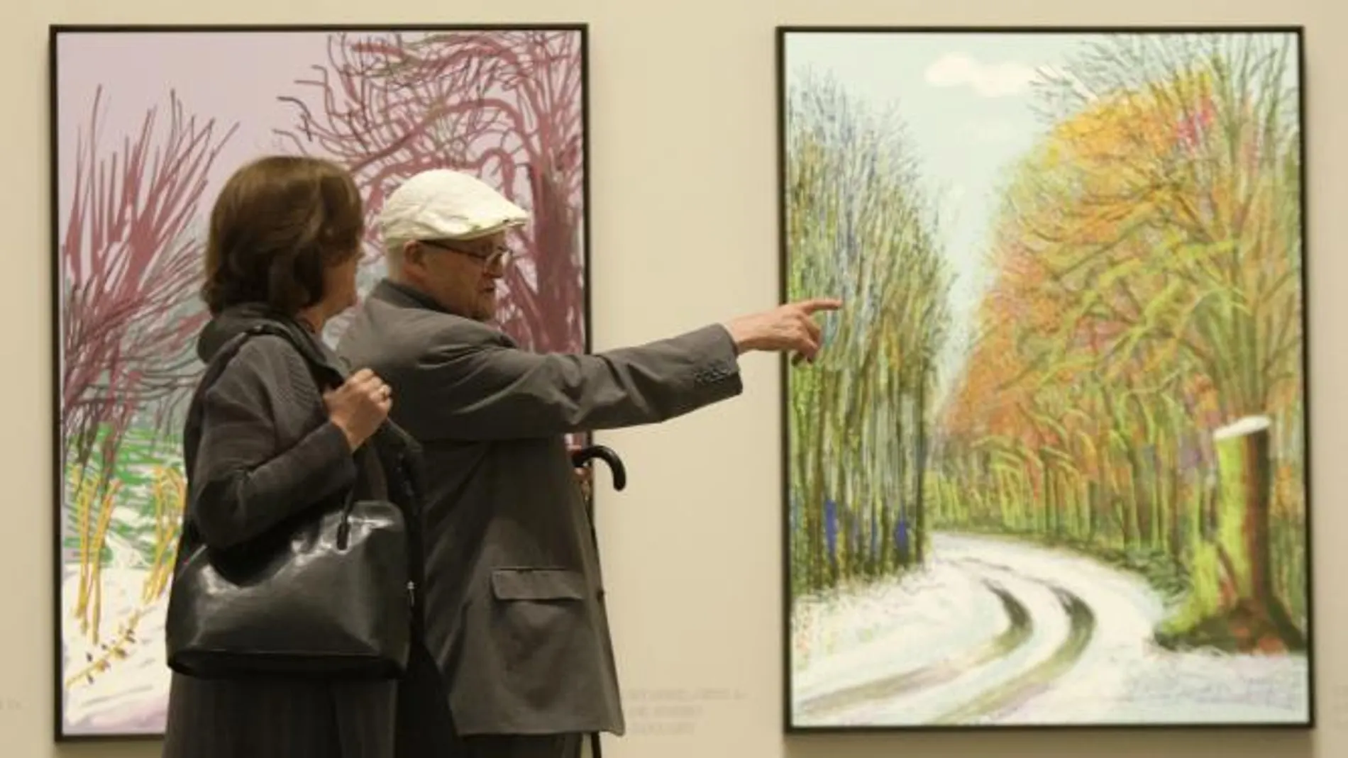 David Hockney: «El iPad me fascina pero no he dejado la pintura»