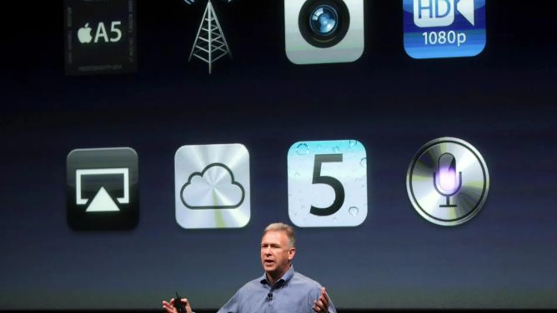 Apple anuncia el iPhone 4S, siete veces más rápido que el modelo original