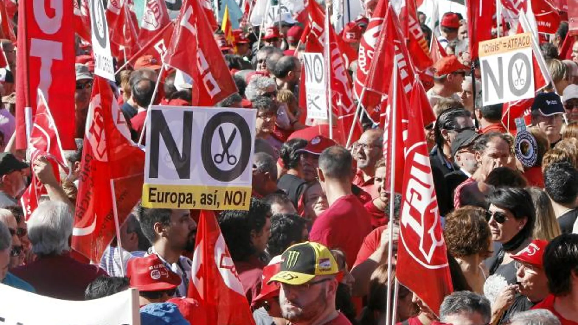 Imagen de la movilización del pasado 15 de septiembre en Madrid