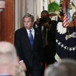 Bush dice en su despedida que no se debe «bajar la guardia» con el terrorismo