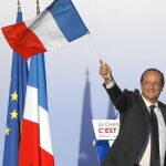 Hollande el heredero de Mitterrand