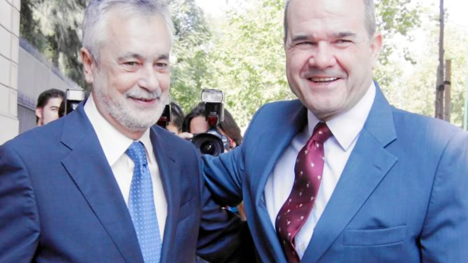 Manuel Chaves y José Antonio Griñán, en una imagen de archivo