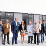 La diputada, Amparo Moya, visitó la construcción de este edificio con los miembros más destacados del Hospital General de Valencia