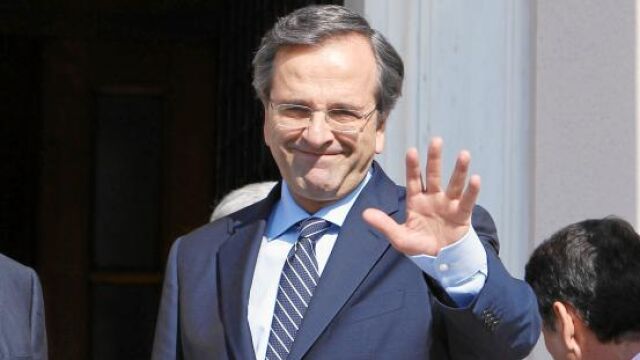 Antonis Samaras, primer ministro de Grecia