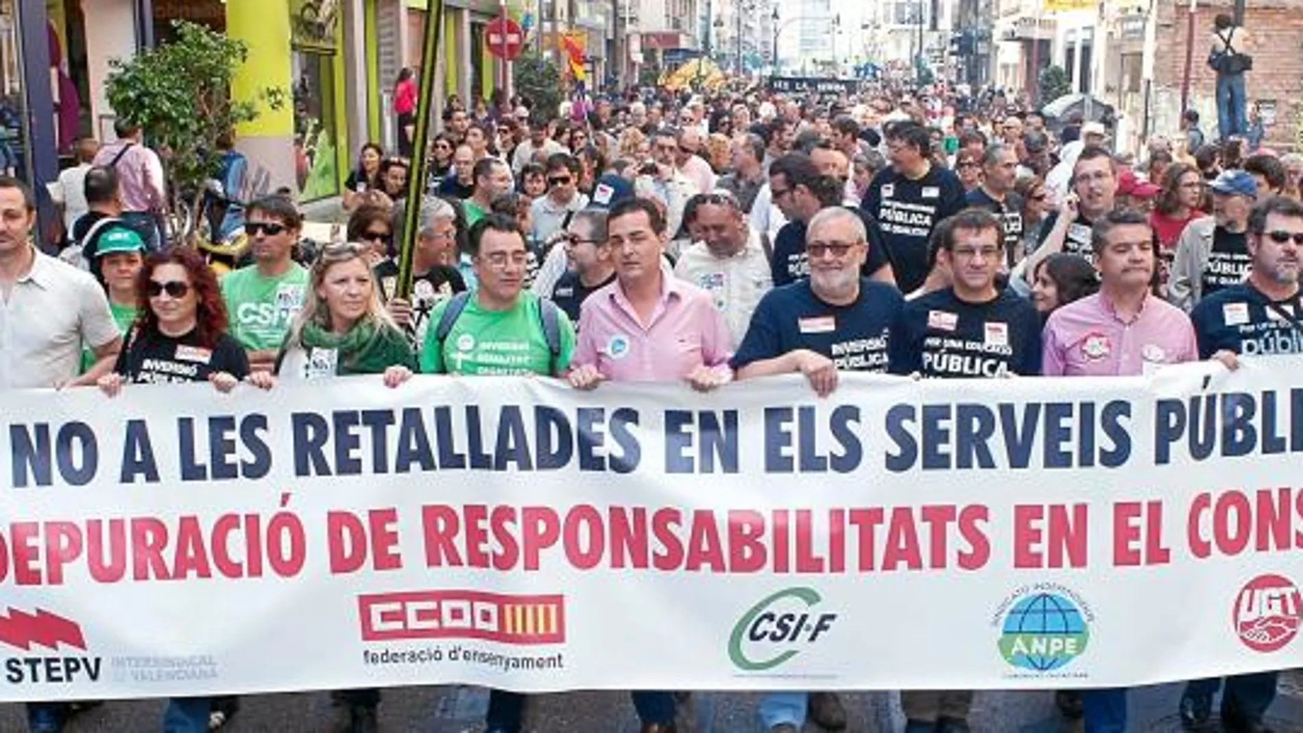 Suspenso para la huelga de los docentes valencianos