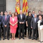 Fabra junto a los presidentes provinciales y alcaldes de grandes ciudades