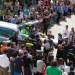 La Policía italiana interroga a un sospechoso del atentado de Brindisi