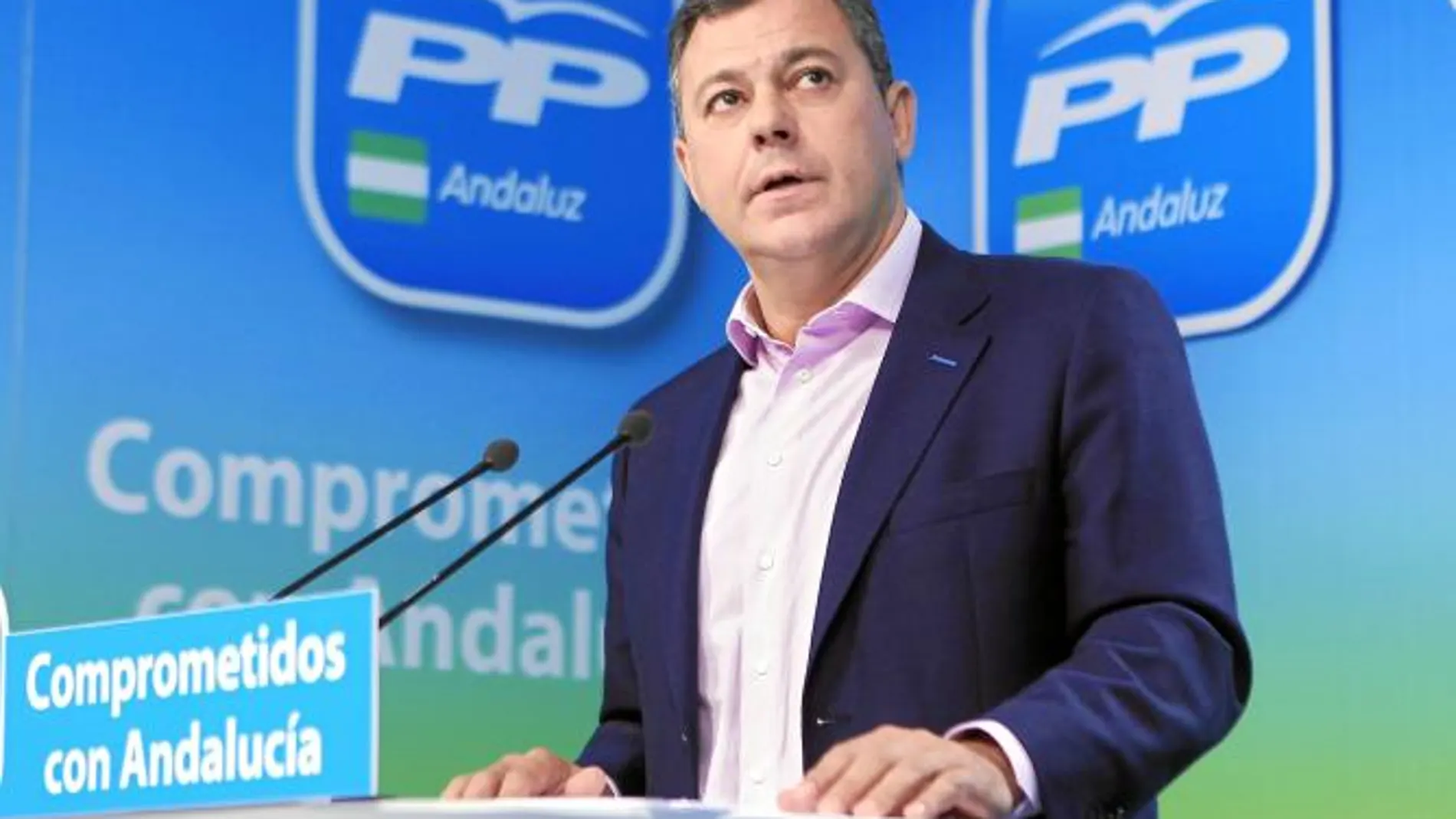 El «número dos» del PP andaluz, José Luis Sanz
