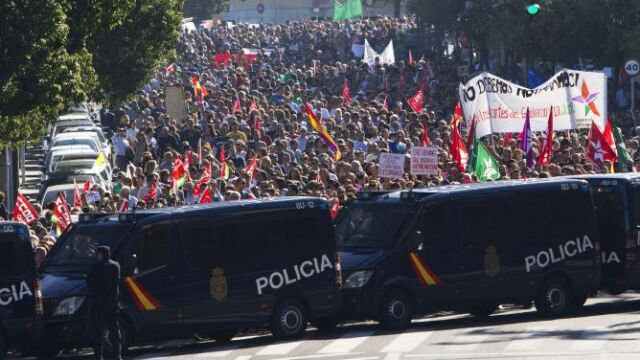 Manifestación en Cádiz