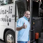  Un grupo de violentos sabotea el bus «De España y Catalanes»