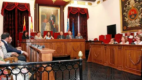 Reunión del Patronato Rector del Misteri d'Elx, ayer por la mañana