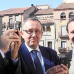 Cervantes Quevedo y Machado llenan de visitas y letras las calles de Segovia