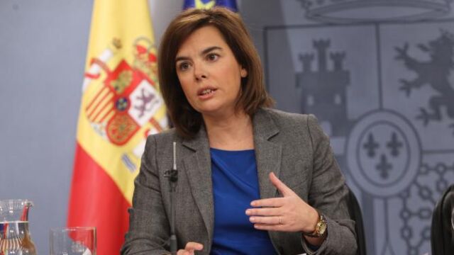La exvicepresidenta del Gobierno, Soraya Sáenz de Santamaría