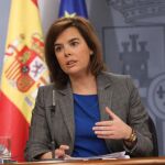 La exvicepresidenta del Gobierno, Soraya Sáenz de Santamaría