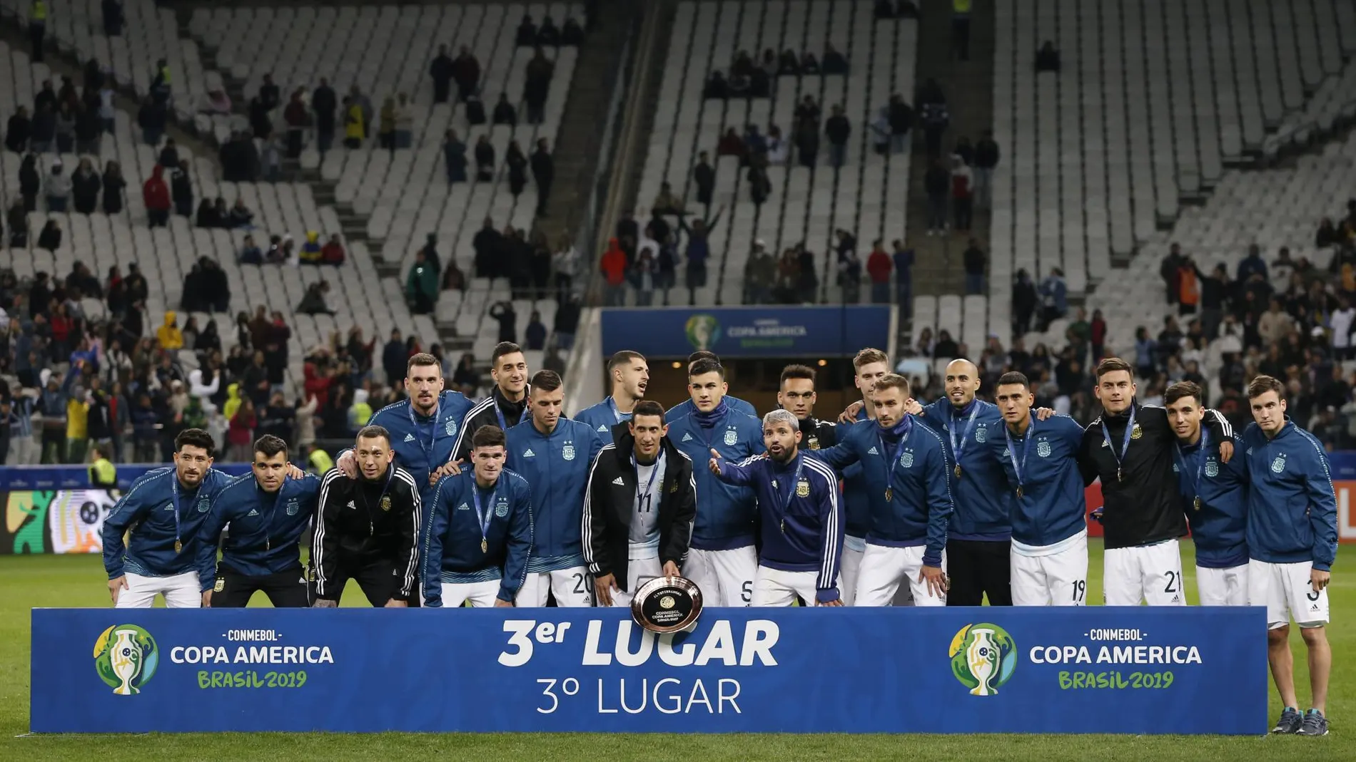 La foto de Argentina sin Messi