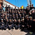 El “Juan Sebastián de Elcano”, rumbo a nuestra querida España