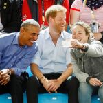 Obama con el príncipe Harry en Toronto