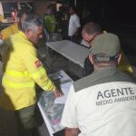 Continúa el trabajo contra el fuego en Estepona, que ha obligado a evacuar a 144 personas