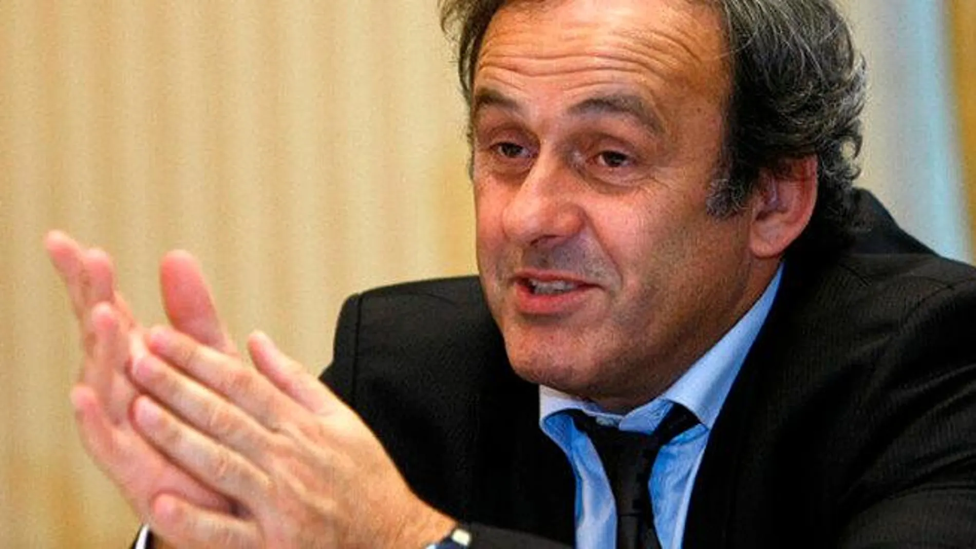 Michel Platini, presidente de la FIFA