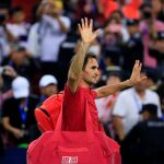 El tenista suizo Roger Federer