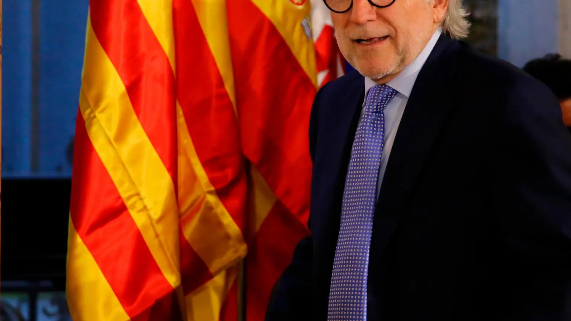 En la imagen, Josep Sánchez Llibre, presidente de la patronal catalana Foment del Treball. Foto: Cipriano Pastrano