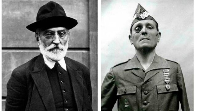 El falso enfrentamiento entre Unamuno y Millán Astray