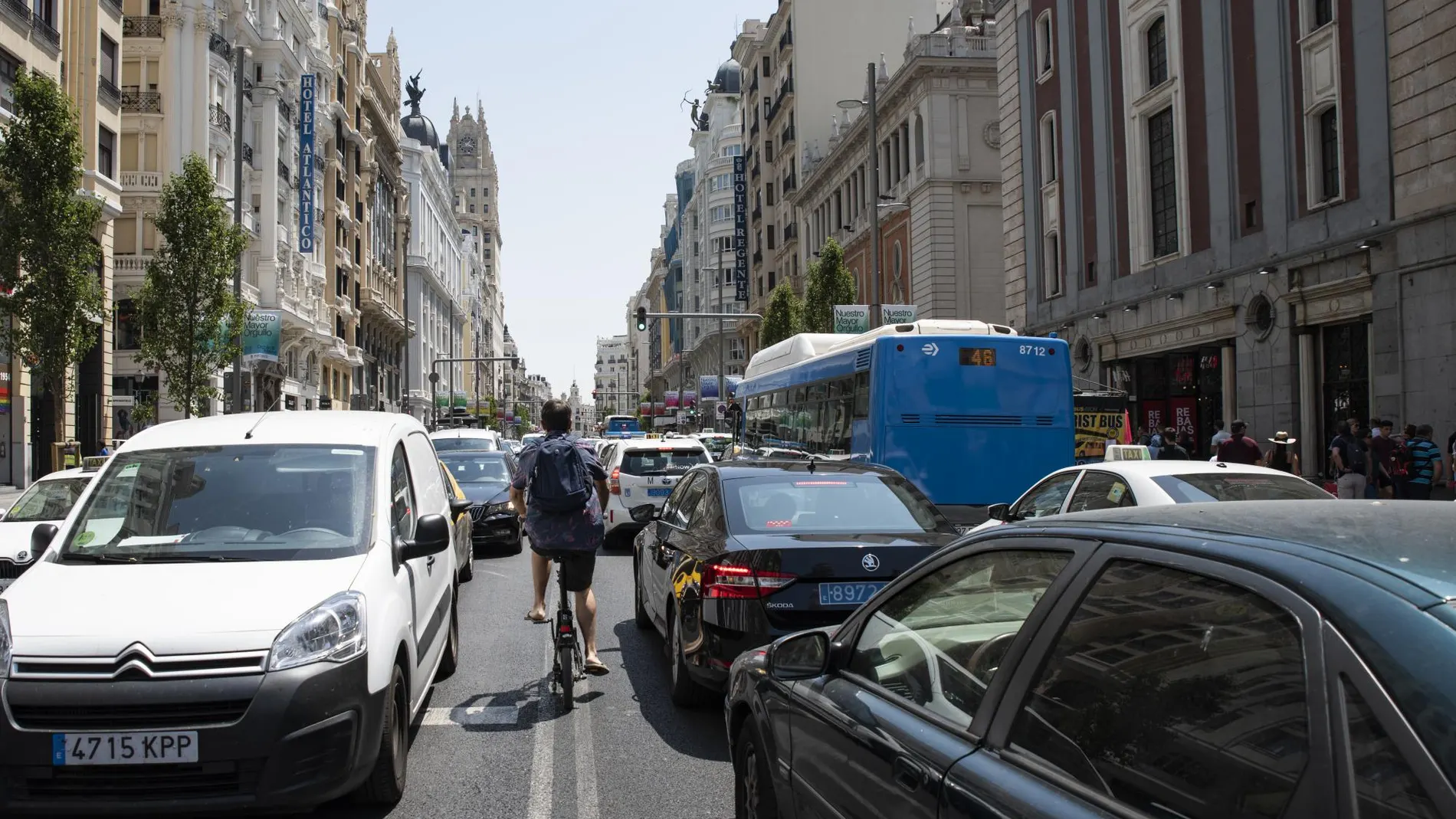 Los móviles y los ciclistas, principales factores de riesgo para la seguridad vial